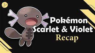 Pokémon Scarlet & Pokémon Violet - World Overview Gameplay Presentation RECAP | GameTings