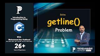 Lesson #33 - Solving the getline() Problem