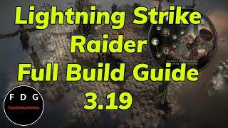 [Outdated] Lightning Strike Raider Full League Start Build Guide - POE 3.19 Lake of Kalandra