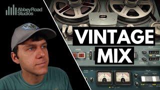 How to Add a Vintage Vibe to Your Mix