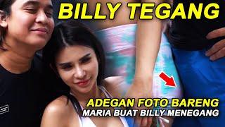 BANG BILLY GAK KUAT JADI TEGANG KETIKA FOTO BARENG MARIA VANIA