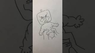 Babies are always full of surprises #funny #drawinganimation #cartoon #shazoomtoons