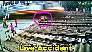 Live Train Accident In Bengol || High Speed Train Gatiman Express #indianrailway