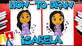 How To Draw Isabela From Encanto