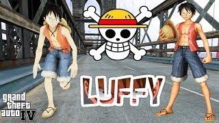 GTA IV: Monkey D. Luffy (One Piece)