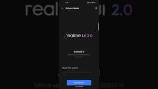 Realme7 Android 11 stable update rollout C.09 jaldi update krro bugs fix hogyeAndroid10 welo kokab?