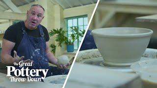 How to make a pottery bowl in under 3 minutes! | Mini Masterclass | The Great Pottery Throw Down