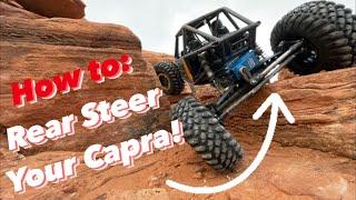 How To: 4 Wheel Steer an Axial Capra!