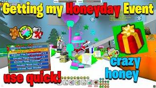 New *HONEYDAY* Event BOOST as a White Hive | Bee Swarm Simulator