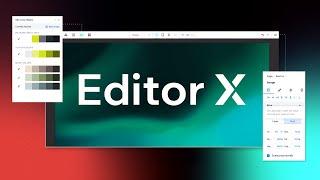 Create amazing websites in Editor X