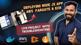 Deploying a Live DevOps Project on AWS ECS & ECR: Full Tutorial with Troubleshooting