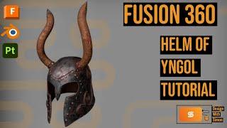 Fusion 360 Tutorial: Helm of Yngol