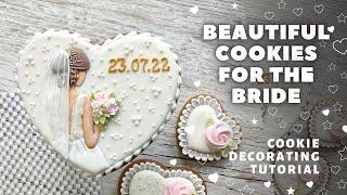 How to make Wedding cookies with the bride. Video tutorial