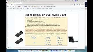 Llama3 speed test on Dual Nvidia 3090