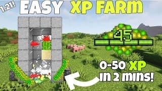 Easy Minecraft XP farm bedrock || XP farm 1.21 bedrock