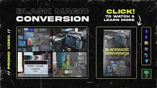 Black Magic BRAW Conversion LUTS