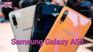 Samsung Galaxy A50 Hands On english 4k