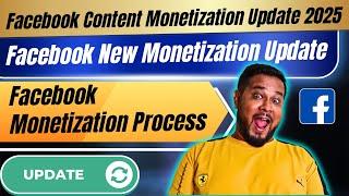 Facebook Content Monetization Update | Facebook New Monetization | Facebook Monetization Process