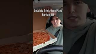 Trying some of the best pizza in the Country-DeLucias Pizza New Jersey