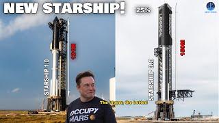 Elon Musk just officially announced New Starship V3 'Bigger, Longer & Better'...