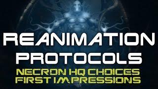 Necron HQ choices First Impressions - Reanimation Protocols Ep 03