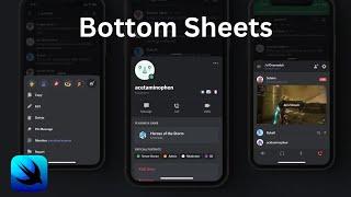 SwiftUI Bottom Sheets (iOS) – Xcode 14 – 2022