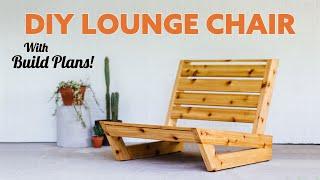 Easy Modern Wood Patio Chair | I Saved $$$!