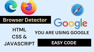 Uncovering the secrets of browser detectors | @jahanzaibcoder65  | Simple code easy