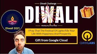 Diwali with Qwiklabs #DiwaliInTheCloud win Google Cloud goodies