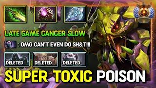 SUPER TOXIC POISON Soft Support Venomancer Ethereal Blade + OC Build 100% Late Game Become Cancer