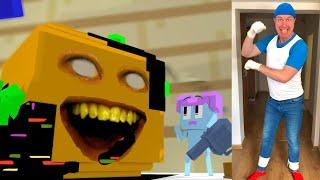 FNF Minecraft Animaton VS Real Life | VS Annoying Orange Pibby