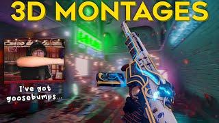 Reacting to 3D Valorant Montages