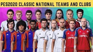PES 2020 CLASSIC TEAMS OPTION FILE INSTALLATION TUTORIAL | PS4 DP6