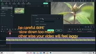 filmora smooth slow motion tutorial