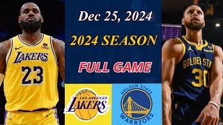 Los Angeles Lakers vs Golden State Warriors Full Game| Dec 25,2024 | NBA TODAY