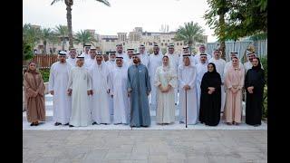 محمد بن راشد يحضر اللقاء الإعلامي السنوي ويُكرّم رواد إعلام دبي