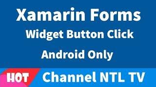 Widget Button Click Xamarin Android