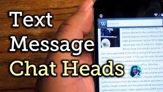 Get Facebook Messenger Style Chat Heads for Text Notifications on Your Nexus 5 [How-To]