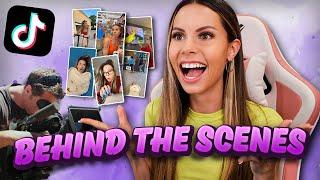 REACTING To MY NEWEST TIKTOKS 2024 *behind the scenes*