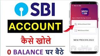 How To Open SBI Saving Account Online | SBI Account Opening Online Process