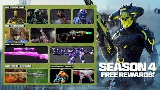 ALL 150+ FREE MW3 SEASON 4 REWARDS! (FREE Operators, Bundles, Camos & MORE) - Modern Warfare 3