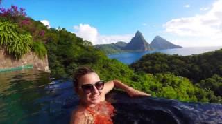 Room tour - Jade Mountain - Saint Lucia - Caribbean by Lala Rebelo