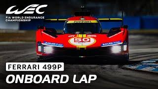 Ferrari 499P Hypercar first ever onboard footage I 2023 1000 Miles of Sebring I FIA WEC