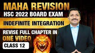 Ch.3 Indefinite Integration | MAHAREVISION BATCH for HSC Boards 2022 | Dinesh Sir