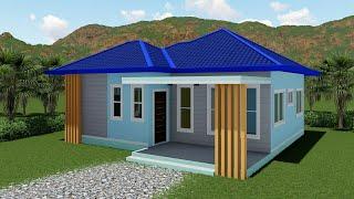 HOUSE DESIGN & Plan , 3 bedroom | 9x9 meters (30x30 feet)| Simple House Design