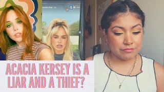 ACACIA KERSEY liked ASH LEVI's  photos so much she stole presets | lets chat