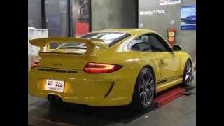 Porsche 997.2 GT3 with custom X-pipe by Redline Auto