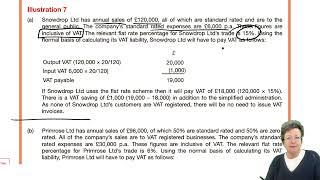 Value Added Tax – VAT (part 4) - ACCA Taxation (FA 2022) TX-UK lectures