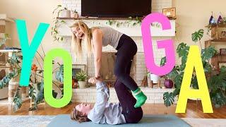 Trying The HARDEST Yoga POSITIONS! (Couples Edition) - Yoga Challenge - Hailee And Kendra