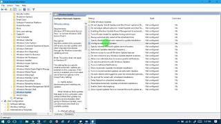 How to stop Windows UPDATE  through Group Policy